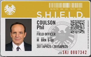 agent phil coulson badge shield